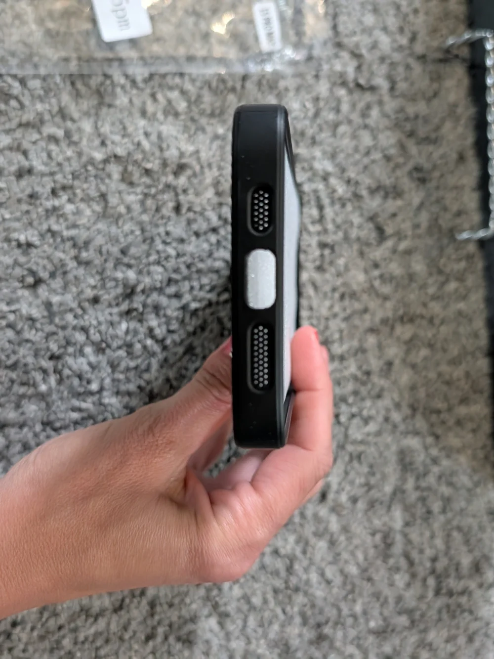 Nwt Black Cross Pattern iPhone 15 Pro Max Case